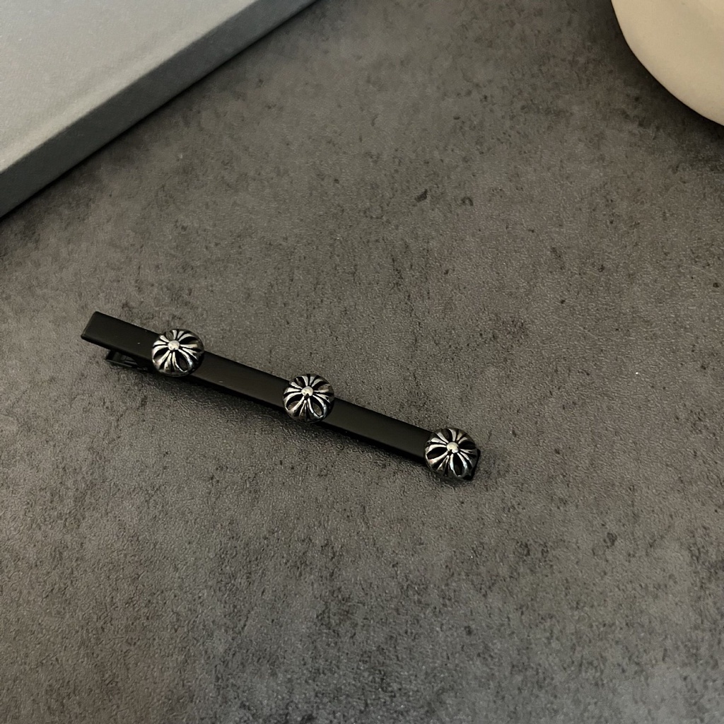 Kẹp Tóc Mái Chéo Màu Đen Phong Cách Mới Phù Hợp Với Trang Trí Cô Gái