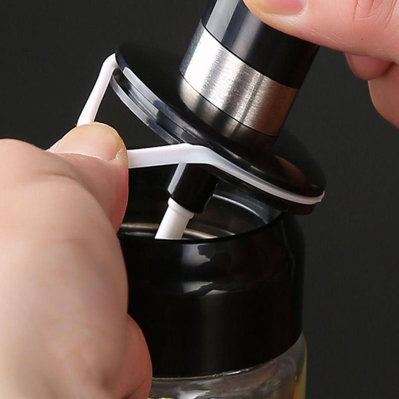 Combo 3 Hũ Thủy Tinh Đựng Gia Vị Nấu Ăn 250 Ml Kèm Muỗng Múc Chống Ẩm Uớt