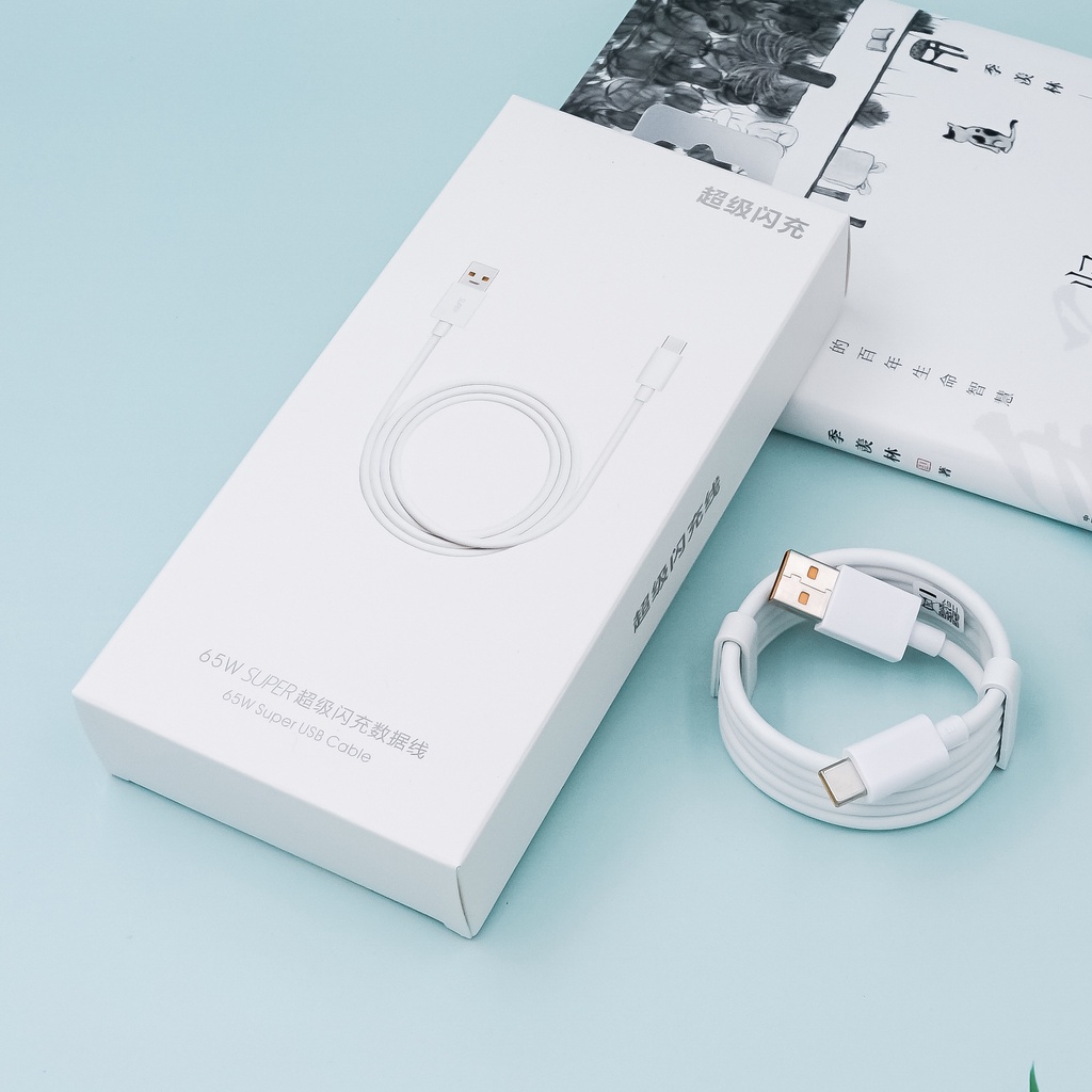Bộ Sạc Nhanh ANDROID 65W Cáp Sạc Siêu Nhanh Cổng Ra Typce C
