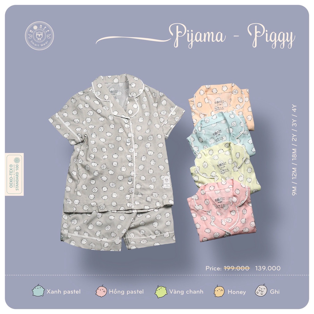Bộ Pijama Piggy H.R.N.E.E