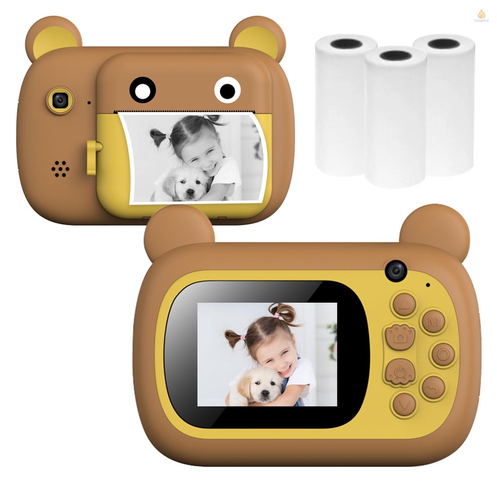 Bộ 3 máy ảnh kỹ thuật số A7 1080P màn hình kép 2.4 inch có thể thay thế thẻ TF cho trẻ em
 | BigBuy360 - bigbuy360.vn