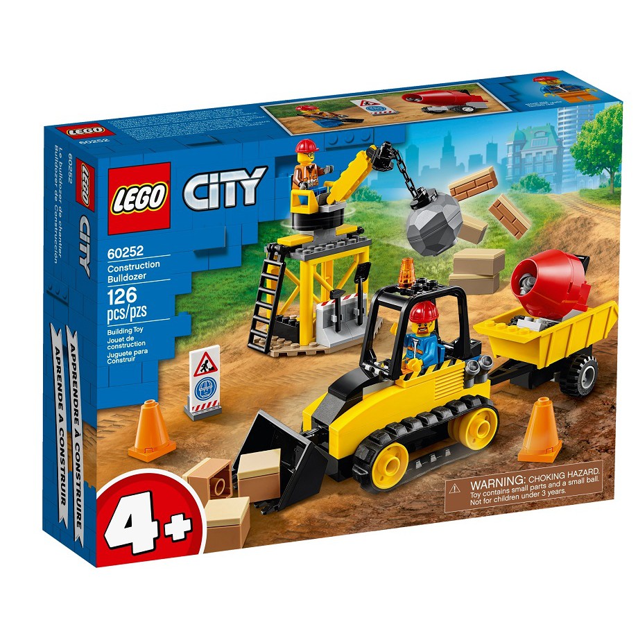 LEGO 60252 - Máy Ủi Công Trình