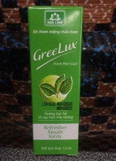 Xịt thơm miệng GREELUX 12ml