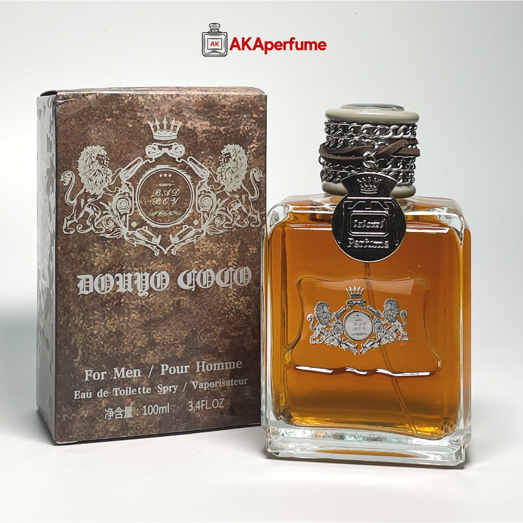 Nước Hoa Nam Hiệu Bad Boy For Men EDT 100ml Hương gỗ Mạnh Mẽ Nam Tính Bền Mùi-Akaperfume.store