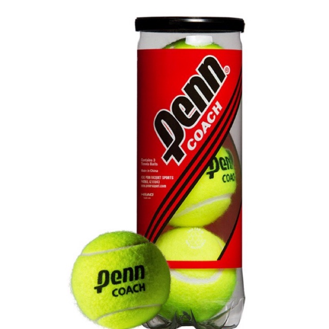 1 THÙNG BÓNG TENNIS PENN COCACH  (THÙNG 12 HỘP 3 TRÁI)