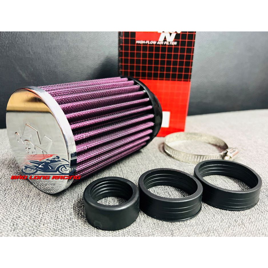 Pô e KN tăng tốc 1280 Đít Xi Inox gắn nhiều loại xe máy