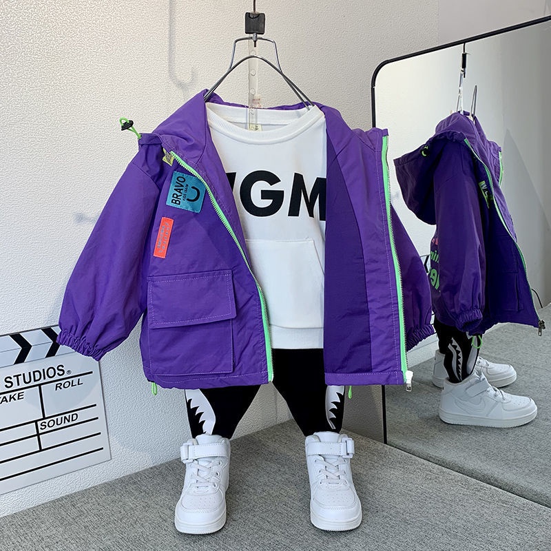 Áo khoác thời trang xuân thu phong cách Hàn Quốc cho bé