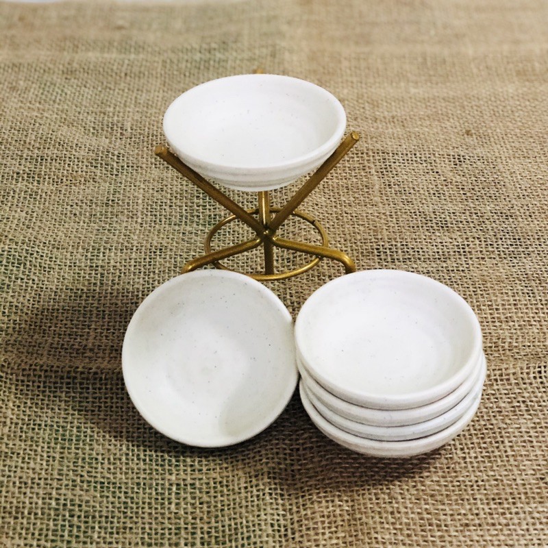 Chén gốm nhỏ dựng gia vị