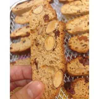 BISCOTTI 100% nguyên cám (Ăn vặt lành mạnh)