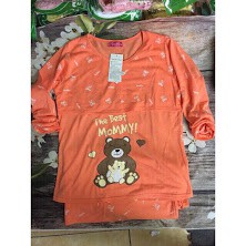 Bộ bầu và sau sinh có cúc Lật ngực cho mẹ