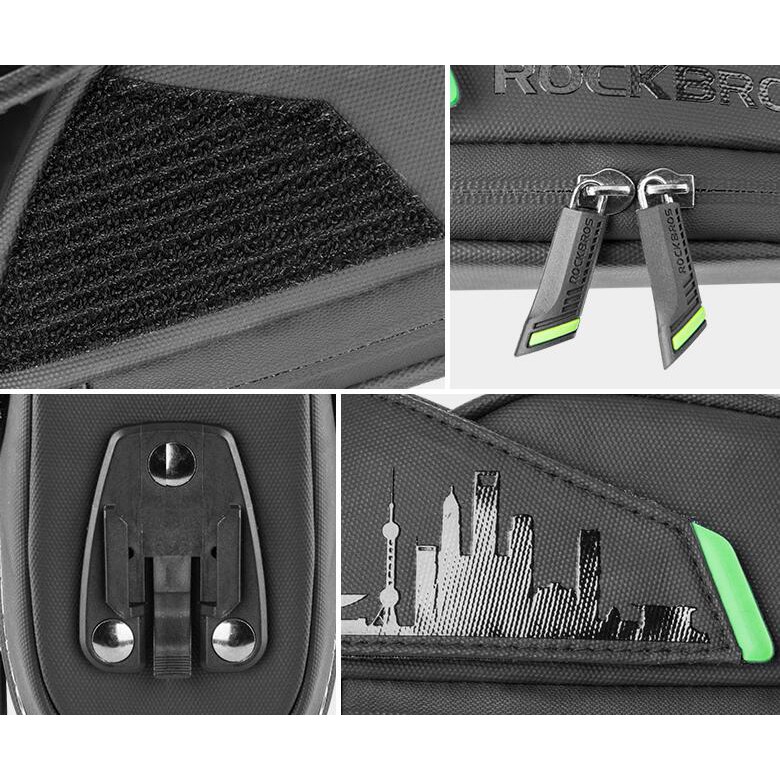 Rockbros Túi Đựng Đồ Dùng Chống Thấm Nước Gắn Yên Sau Xe Đạp Leo Núi Tiện Dụng