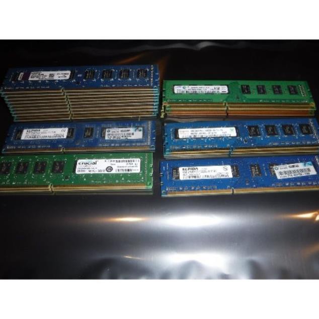 [TUELAM] Ram DDR3, 2 pc, laptop 2G, 4G bus 1600 1333 800