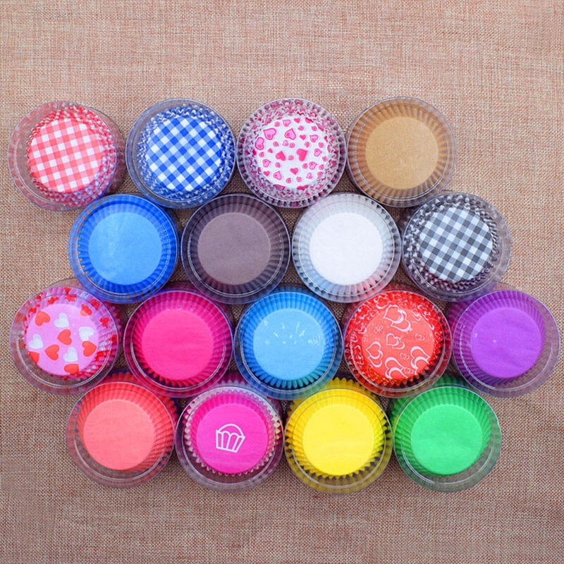 ONLY HOUSE Cốc Giấy Nướng Bánh muffin Chịu Nhiệt Độ Cao Chống Dầu Giá Đỡ