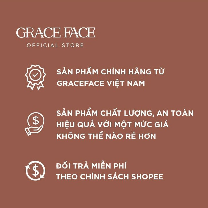 Combo 2 Thỏi son kem lì Grace Face Velvet Matte Lipstick 4ml lâu trôi