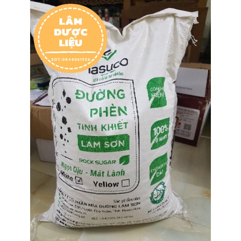 Đường phèn viên trắng 1kg