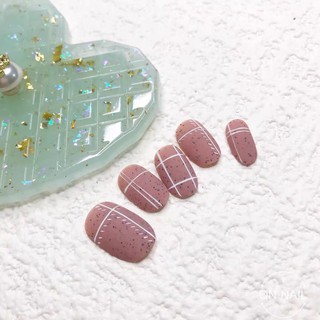 Móng úp 12 chiếc - nail box thiết kế - móng giả tự gắn - a46