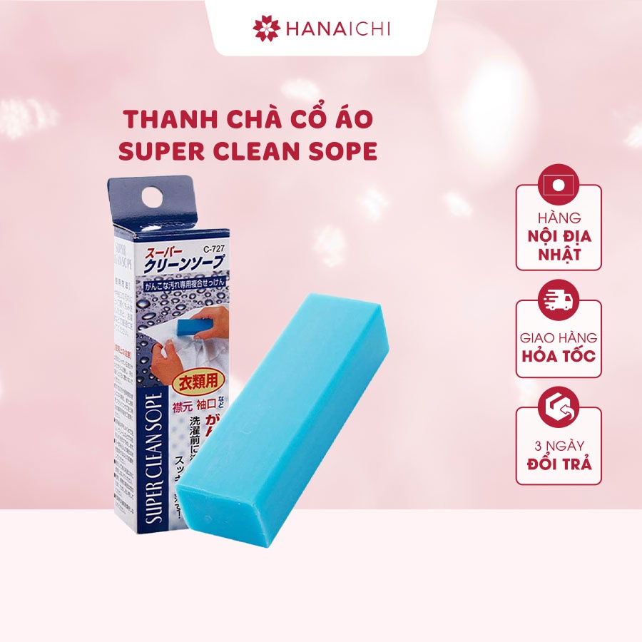 Thanh Chà Cổ Áo Sơ Mi Super Clean Sope Nhật Bản
