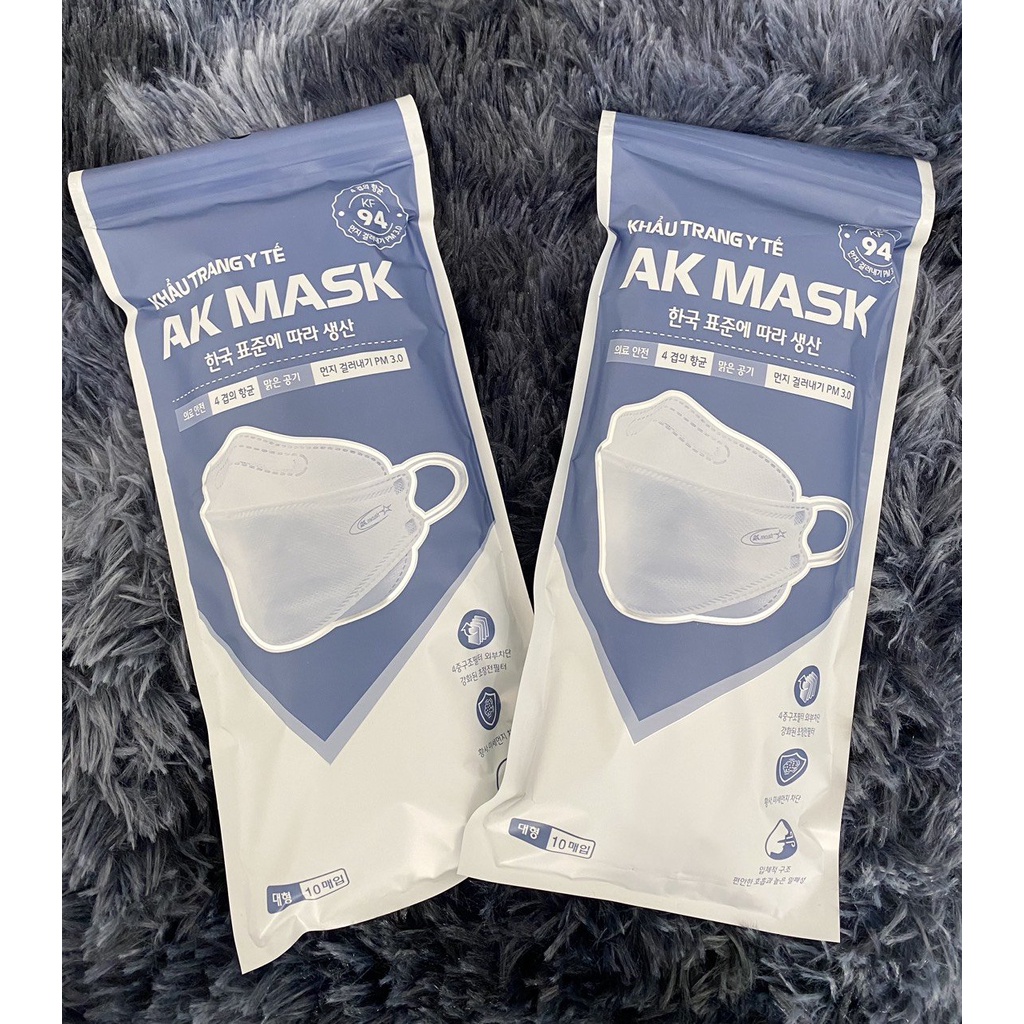 Khẩu trang KF94-AK Mask, túi 10 cái