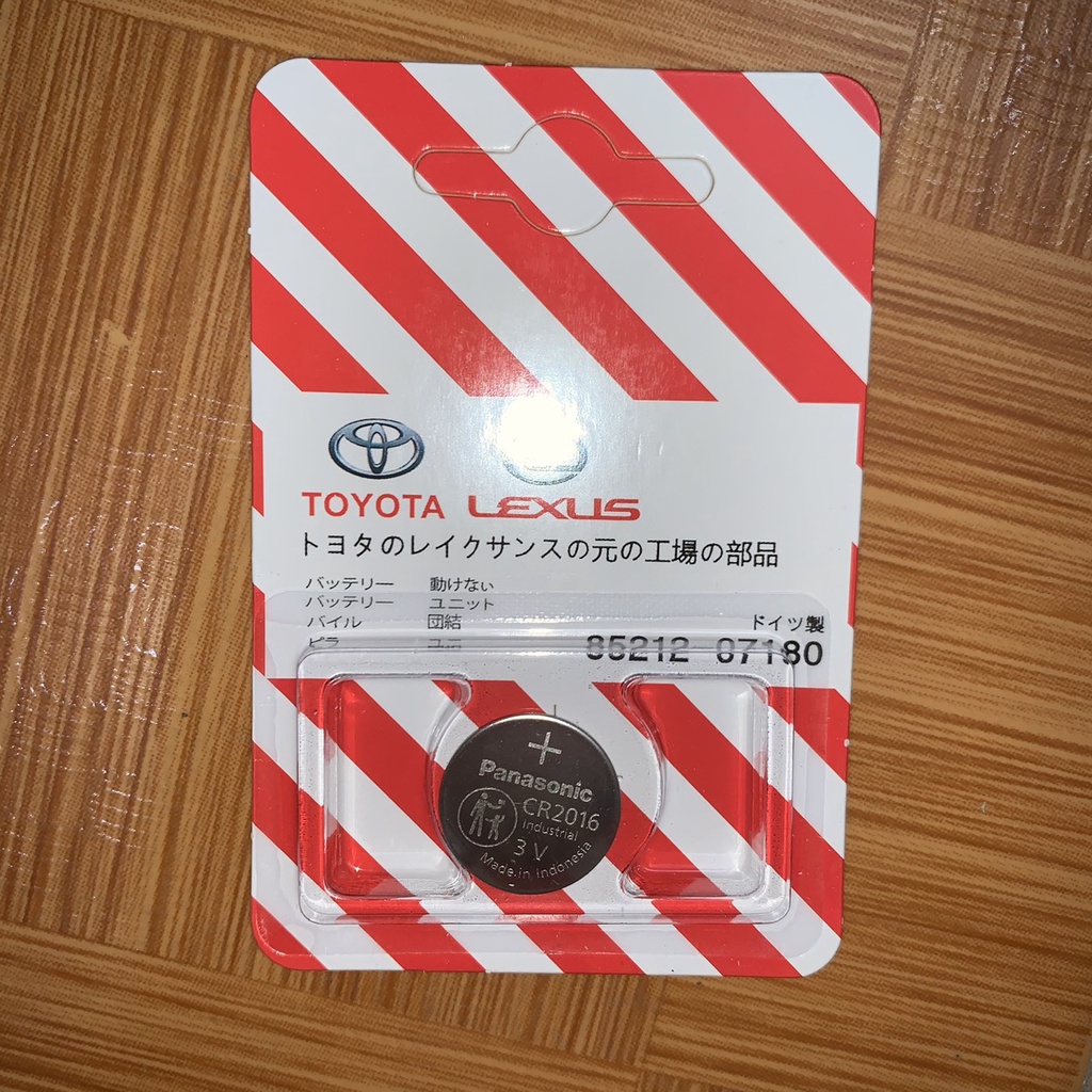 Pin Chìa Khóa Ô Tô Toyota Lexus CR1620, CR2412, CR1632, CR2032, CR1616, CR2016