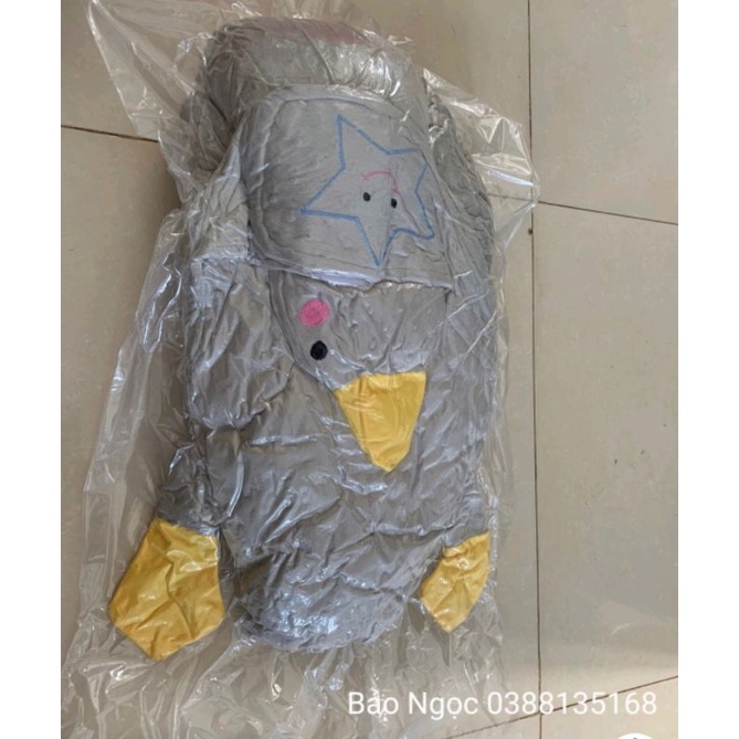 Gối Vịt  - Gối Nằm Sấp Chống Đầy Hơi Cho Bé  Tặng kèm đai cho bé