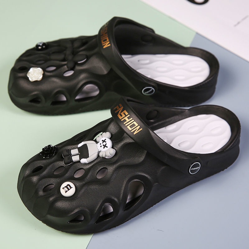 2023 Mới Dép Đi Biển Hoạt Hình Đế Dày Chống Trượt Thoải Mái Của Crocs