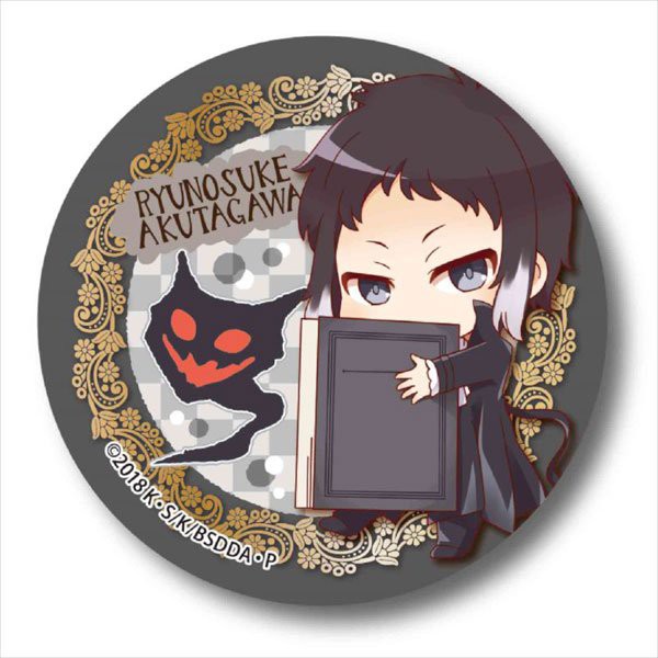 Huy hiệu IN HÌNH Bungou stray dogs Văn hào lưu lạc anime chibi dễ thương tiện lợi