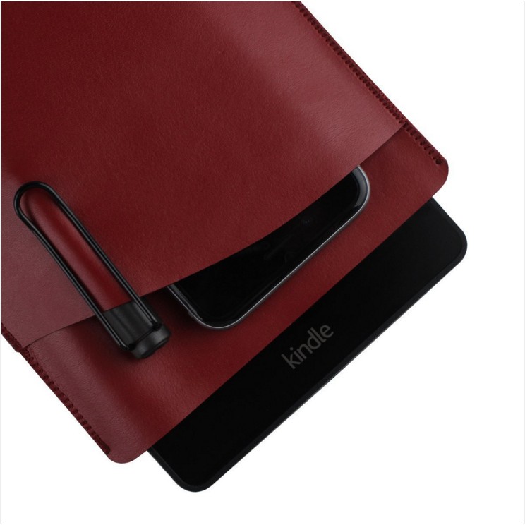 Túi Da PU Đựng Máy Tính Bảng 6 inch 6.8 inch Cho Kindle Voyage Paperwhite 11th