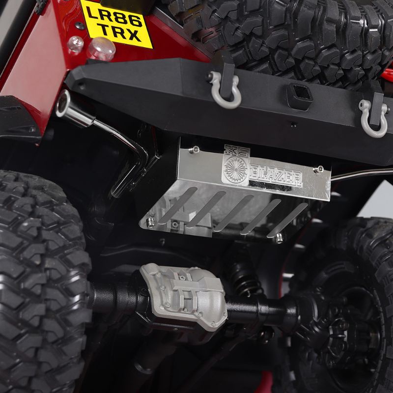 Đuôi Ống Xả Nhiên Liệu Bằng Kim Loại Cho Xe Tải Rc Crawler Truck K5 Blazer TRX4 for 82076-4 TRX4 K5 1 / 10