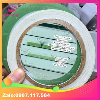 Băng keo xanh tạo fan (loại 1)