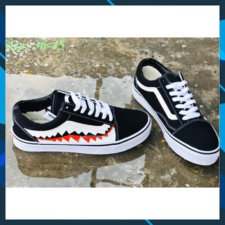 [SALE SỐC + HỘP] GIÀY VẢI OLD CÁ MẬP THỜI TRANG NAM NỮ