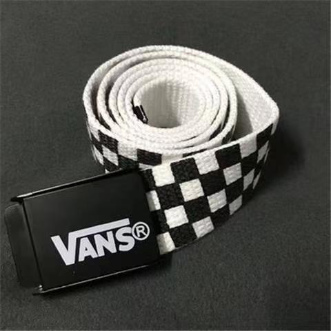 Thắt Lưng Vải Canvas Jordan VAN Vance Phối Màu Đen Trắng Cổ Điển Thời Trang Cho Nam Và Nữ