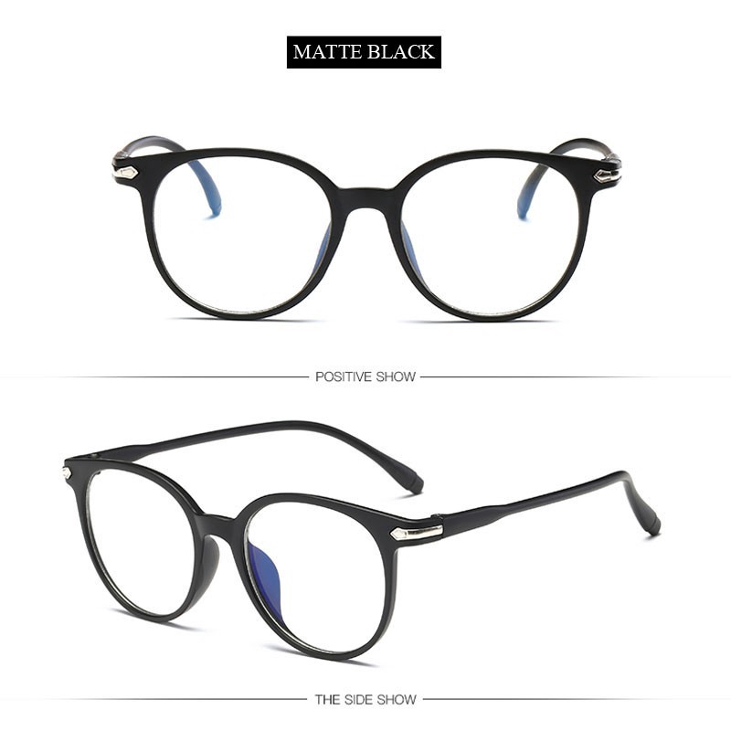 Kính gọng tròn trong suốt thiết kế cổ điển cho cả nam và nữ | BigBuy360 - bigbuy360.vn