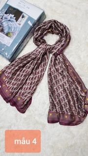 Khăn lụa silk nhiều màu [kèm ảnh thật]