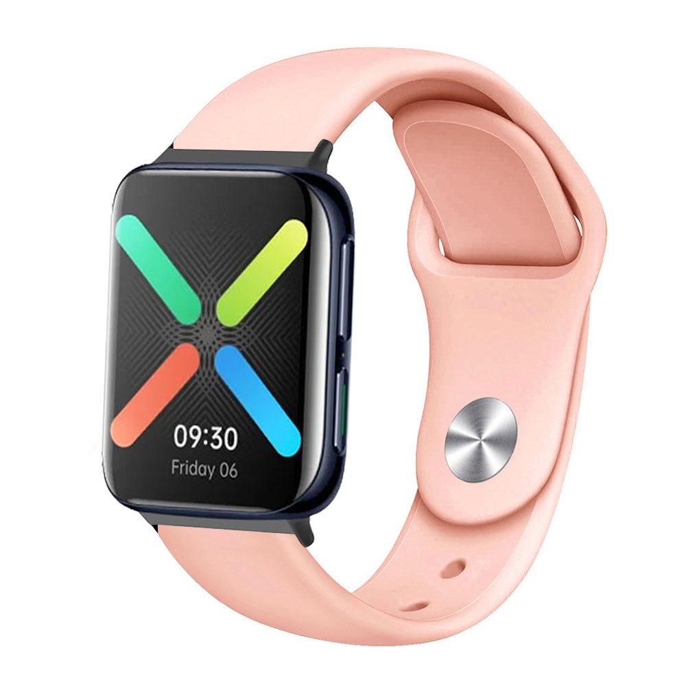 Dây Đeo Silicone Thay Thế Cho Đồng Hồ Thông Minh OPPO Watch 46mm 41mm