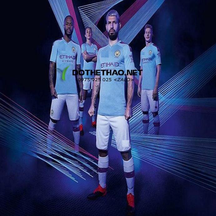 Bộ quần áo bóng đá nam Manchester City BIG SIZE, Quần áo thể thao nam size lớn, Đồ thể thao nam size lớn tphcm  ྇