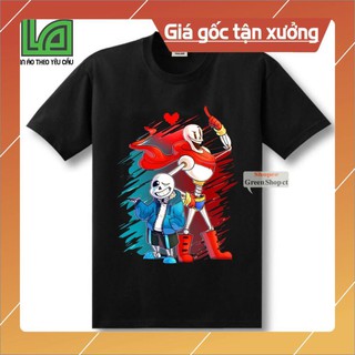 Áo Thun In Hình Game Undertale Sans - Bé Sans Vải Thun Cotton giá rẻ