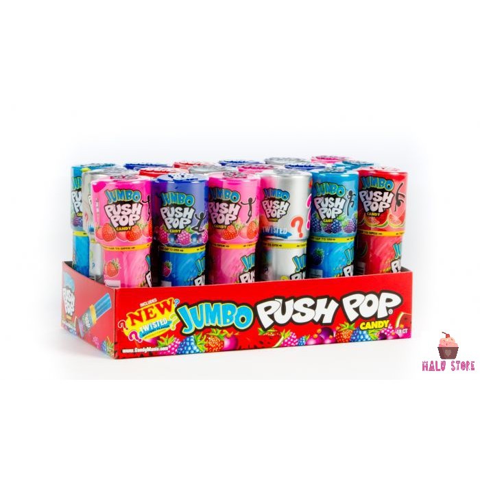 [Tổng hợp các loại] Kẹo son Push Pop loại nhỏ Mỹ 14g