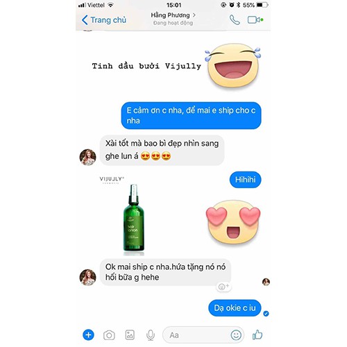 [CHÍNH HÃNG]-Tinh dầu bưởi giúp nhanh mọc tóc, giảm rụng tóc thương hiệu Vijully, nguồn gốc thiên nhiên | BigBuy360 - bigbuy360.vn