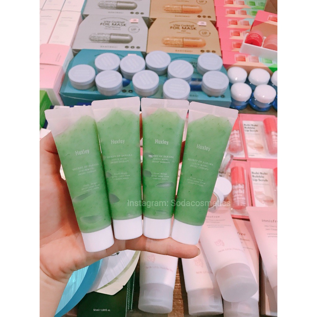 Tẩy Tế Bào Chết Huxley Secret Of Sahara Scrub Mask Sweet Therapy