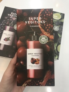 Sữa rủa mặt Super Vegitoks Cleanser