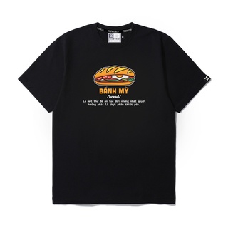 /áo thun teeworld bánh mì t-shirt màu trắng đen nam nữ form rộng unisex!