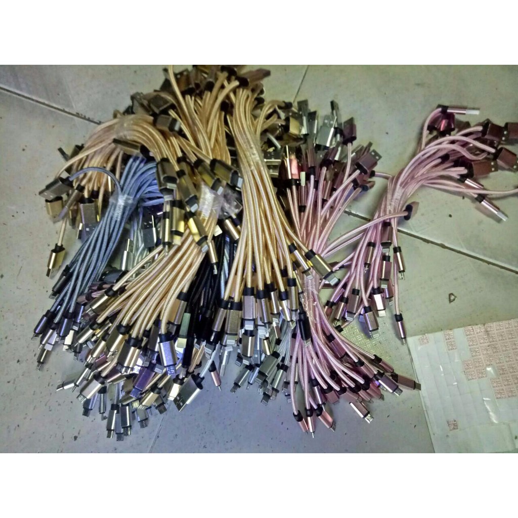 Cáp Cho Cục Sạc Dự Phòng Dây Dù Sam Sung A5/A7- 2017, Note8/ Note9,S8/S9  ,Siêu Bền,Rất Tiện