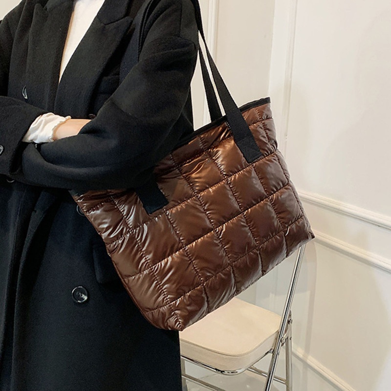 Túi Xách Cỡ Lớn Màu Trơn Bằng Nylon Thời Trang