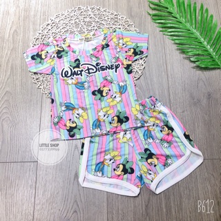 Bộ 3D Chuột Mickey cho bé gái (8-34kg)