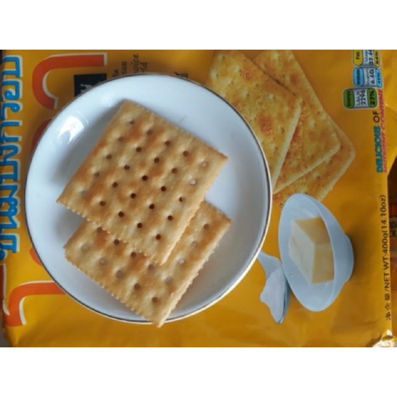 [Mã GROSALE1 giảm 8% đơn 500K] (HÀNG MỚI)Bánh Quy Mặn Soda Cracker Thái Lan