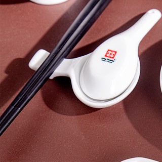 Thìa sứ trắng cao cấp cán ngắn