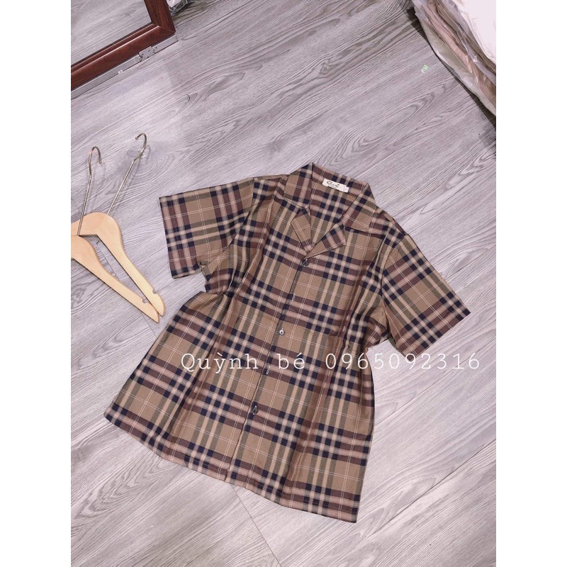 Sơ Mi sọc cổ vest