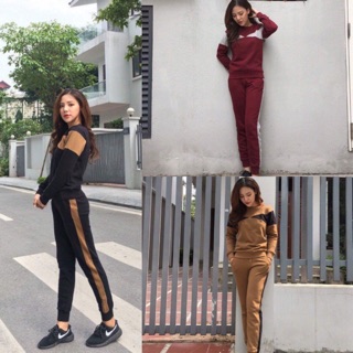 Set thu đông nữ cao cấp phối màu đủ size 40-75kg