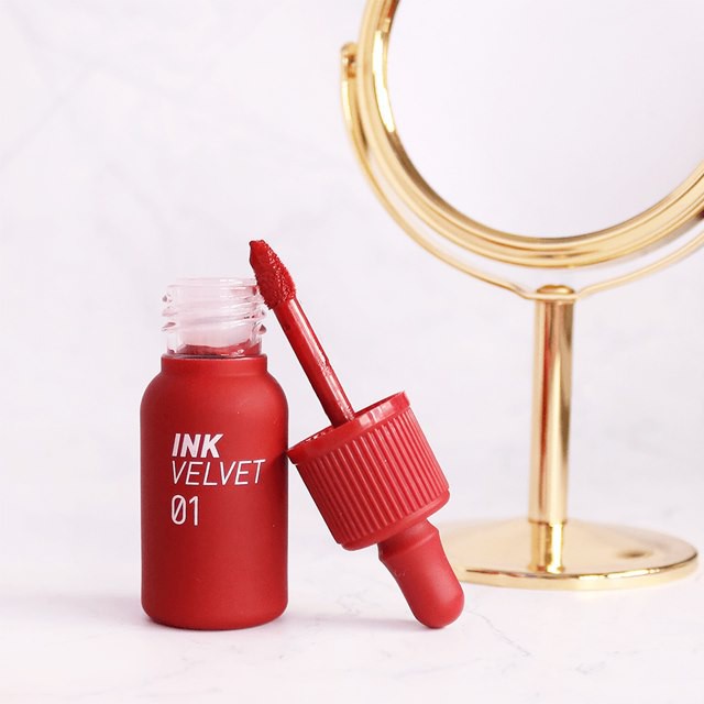 Son Kem Lì Peripera Ink Velvet Lip Tint New 2019 màu #01 Good Brick Đỏ trầm cuốn hút