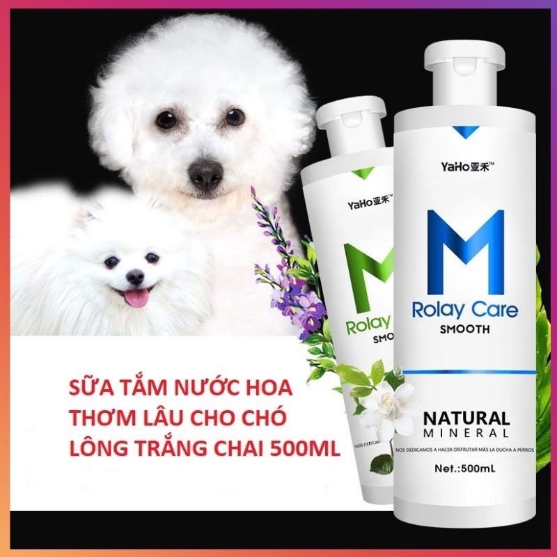 Sữa tắm nước hoa thơm lâu cho lông trắng Royal Care 500ml